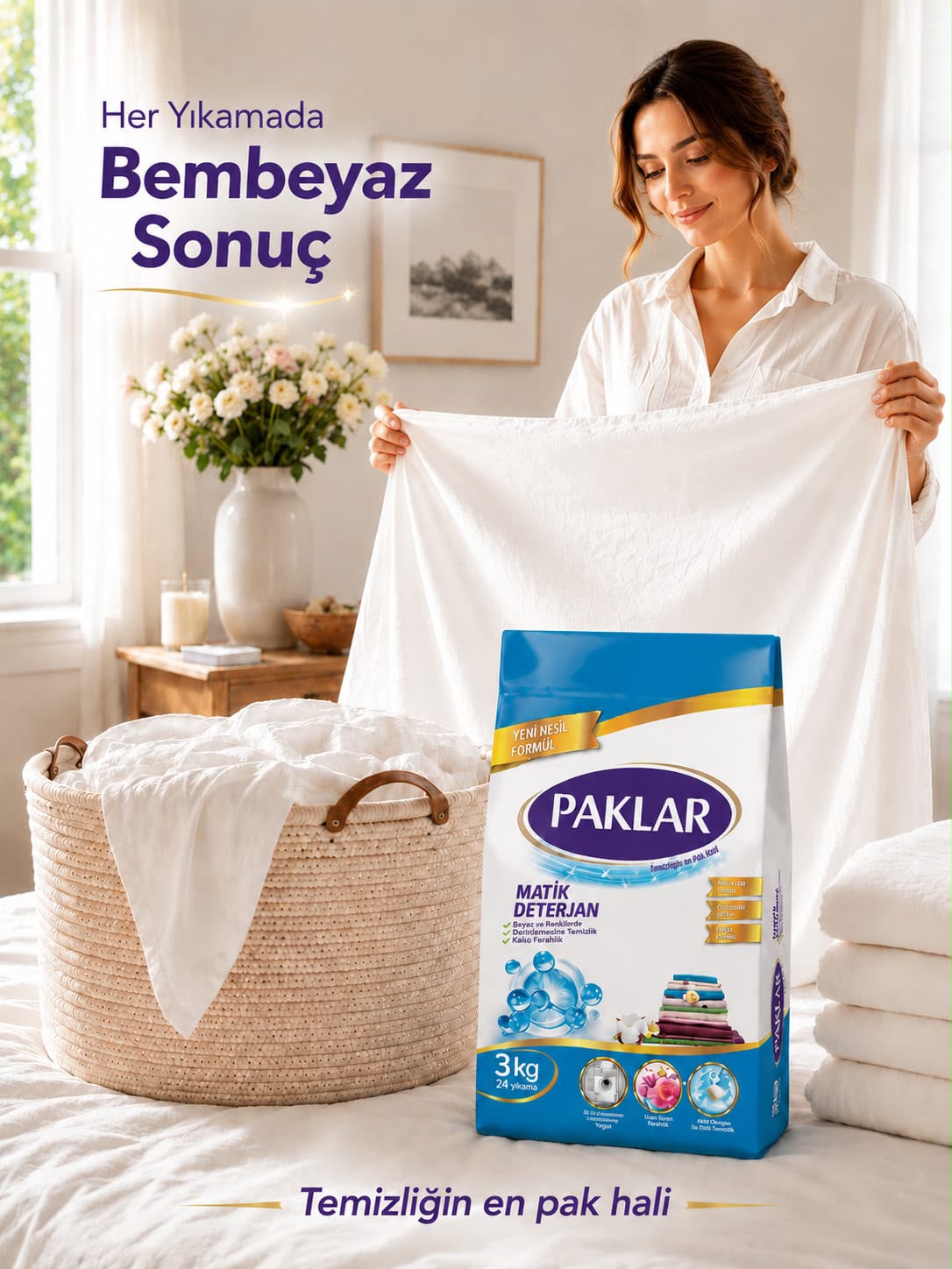 Paklar Matik Deterjan 3kg